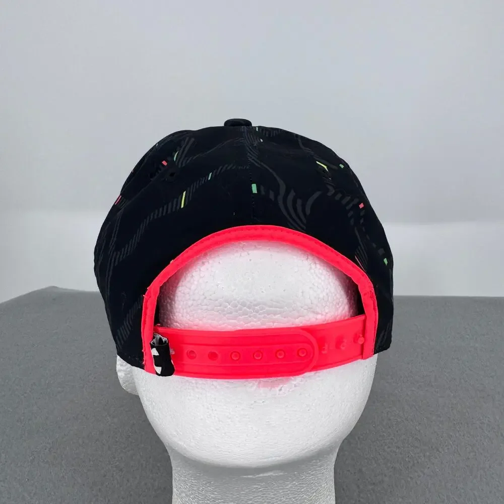 Under Armour Black Graphic Flat Fit Youth Hat Adjustable One‎ Size UA Flat Fit